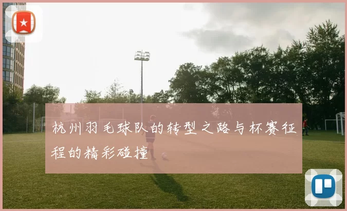 杭州羽毛球队的转型之路与杯赛征程的精彩碰撞
